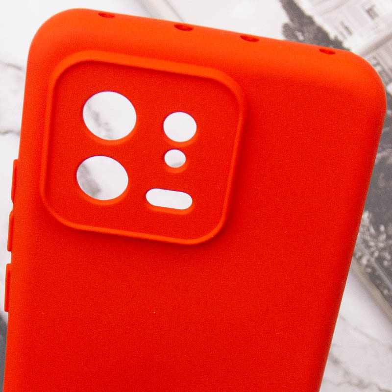 Заказать Чехол TPU GETMAN Liquid Silk Full Camera для Xiaomi 13 Pro (Красный / Red) на vchehle.ua