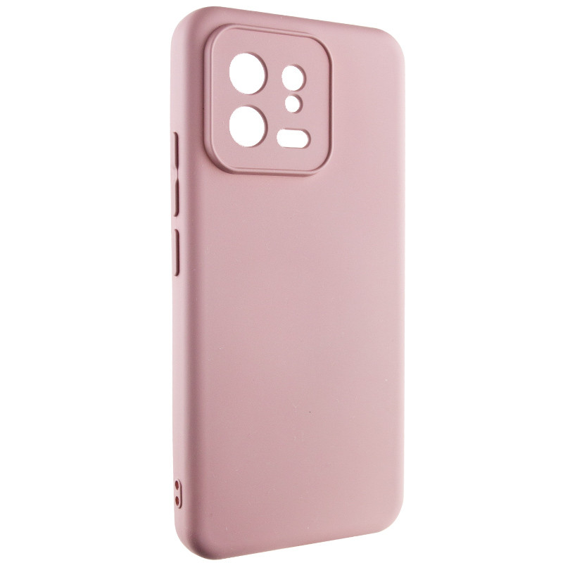 Фото Чехол TPU GETMAN Liquid Silk Full Camera для Xiaomi 13 Pro (Розовый / Pink Sand) на vchehle.ua