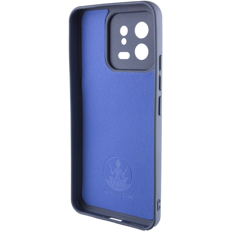 Купить Чехол TPU GETMAN Liquid Silk Full Camera для Xiaomi 13 Pro (Синий / Midnight Blue) на vchehle.ua