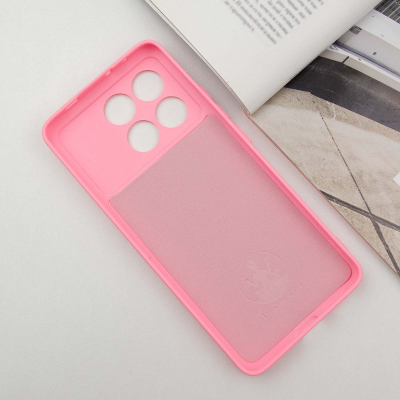 Фото Чехол TPU GETMAN Liquid Silk Full Camera для Xiaomi Poco X6 Pro (Розовый / Pink) в магазине vchehle.ua