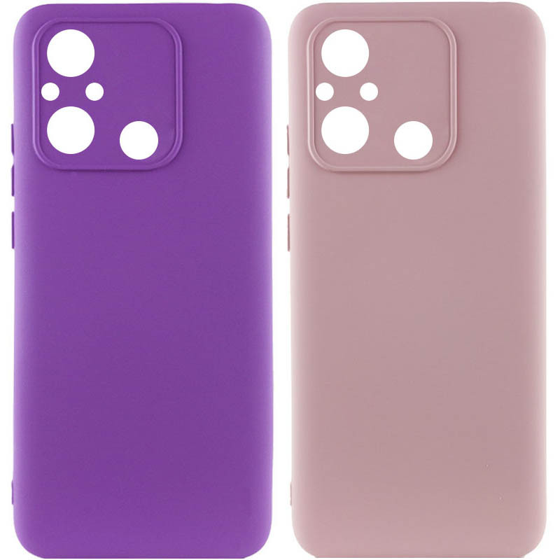 Чехол TPU GETMAN Liquid Silk Full Camera для Xiaomi Redmi 12C