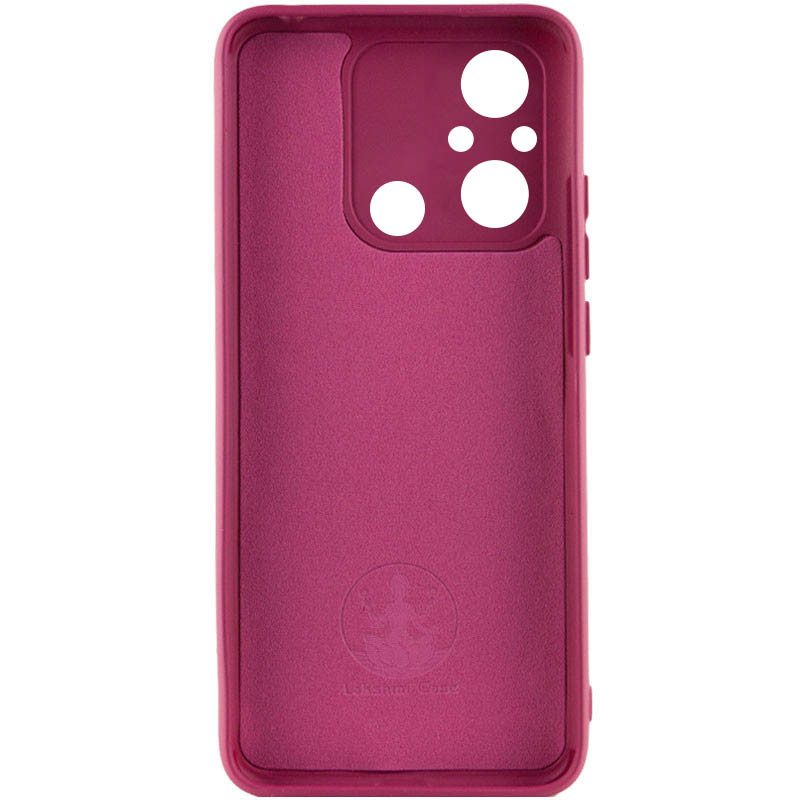 Фото Чехол TPU GETMAN Liquid Silk Full Camera для Xiaomi Redmi 12C (Бордовый / Marsala) на vchehle.ua