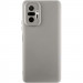 Чехол TPU GETMAN Liquid Silk Full Camera для Xiaomi Redmi Note 10 Pro / 10 Pro Max (Серый / Lavender)