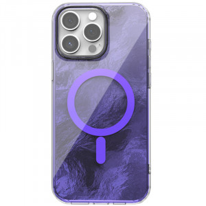 Чехол TPU Shiny Mountain Magnetic Fit для iPhone 12
