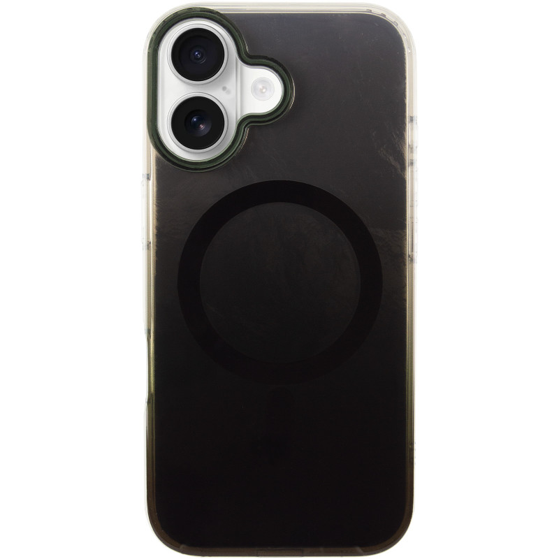 Фото Чохол TPU Shiny Mountain Magnetic Fit на Apple iPhone 17 (6.3") (Black) на vchehle.ua