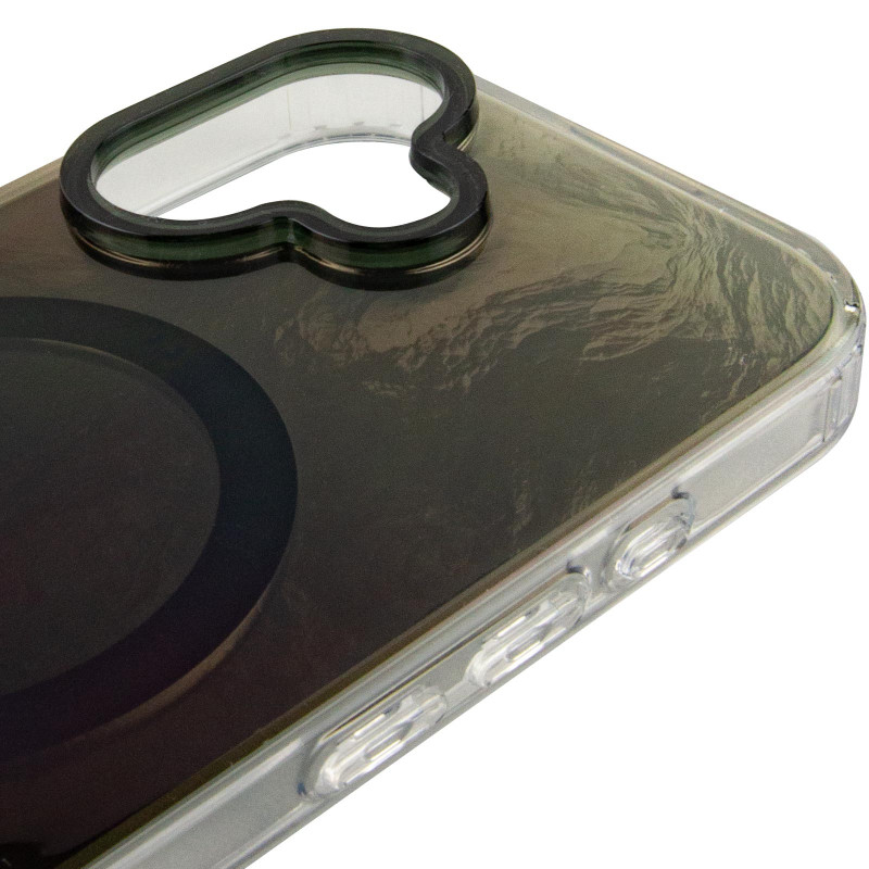 Чохол TPU Shiny Mountain Magnetic Fit на Apple iPhone 17 (6.3") (Black) в магазині vchehle.ua