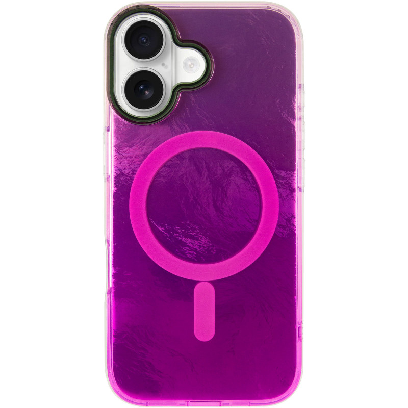 Фото Чохол TPU Shiny Mountain Magnetic Fit на Apple iPhone 17 (6.3") (Pink) на vchehle.ua