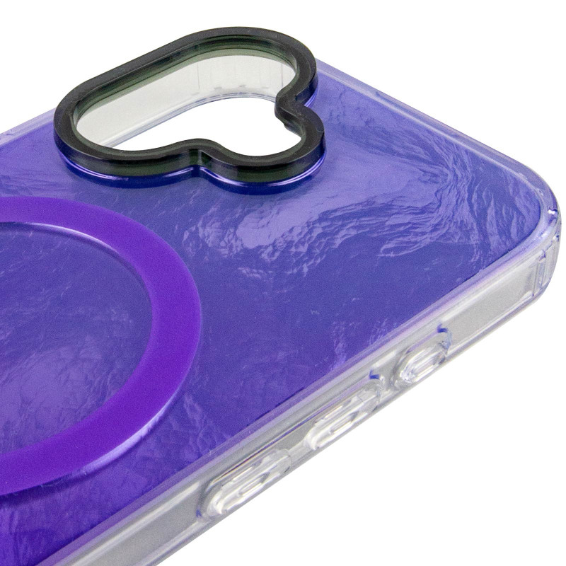 Чохол TPU Shiny Mountain Magnetic Fit на Apple iPhone 17 (6.3") (Purple) в магазині vchehle.ua