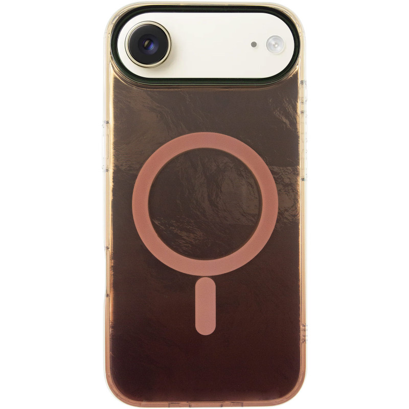 Фото Чехол TPU Shiny Mountain (MagFit) для Apple iPhone 17 Air (6.5") (Chocolate) на vchehle.ua