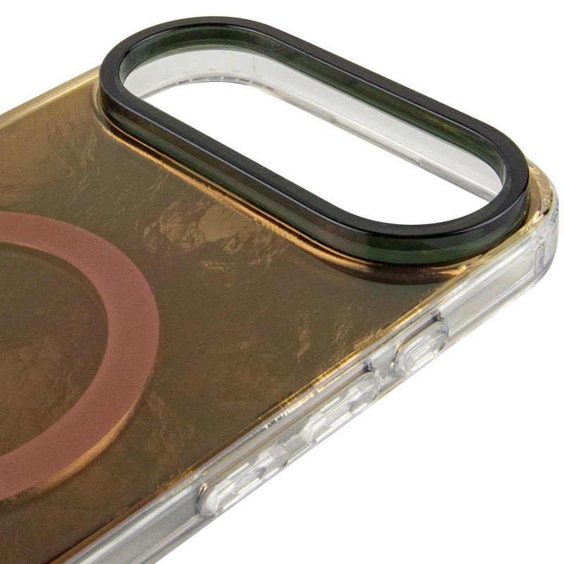 Чехол TPU Shiny Mountain (MagFit) для Apple iPhone 17 Air (6.5") (Chocolate) в магазине vchehle.ua