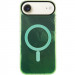Фото Чехол TPU Shiny Mountain (MagFit) для Apple iPhone 17 Air (6.5") (Green) на vchehle.ua