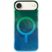 Фото Чехол TPU Shiny Mountain (MagFit) для Apple iPhone 17 Air (6.5") (Green / Blue) на vchehle.ua