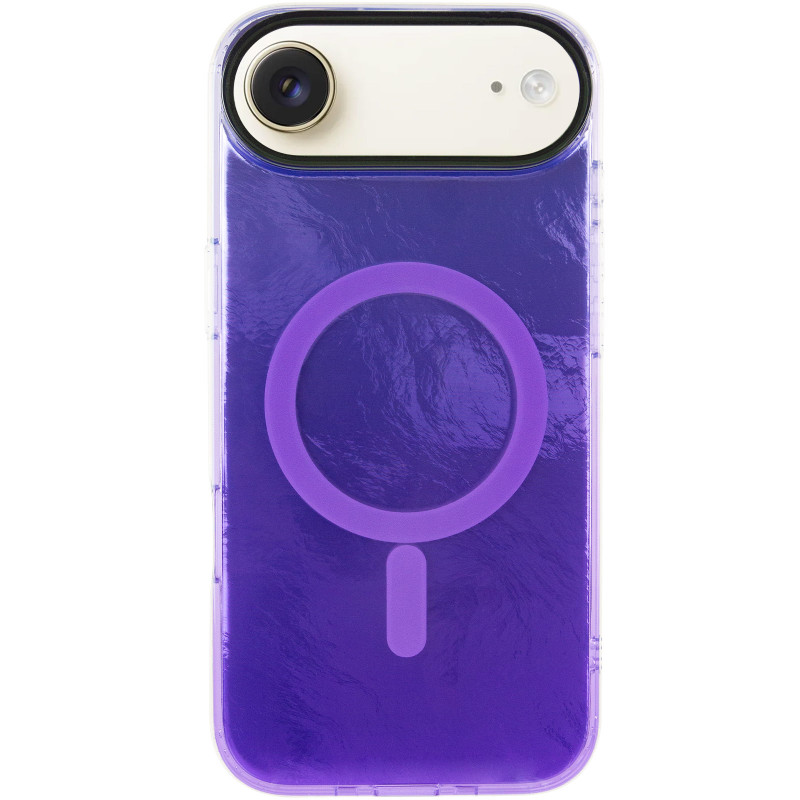 Фото Чехол TPU Shiny Mountain (MagFit) для Apple iPhone 17 Air (6.5") (Purple) на vchehle.ua