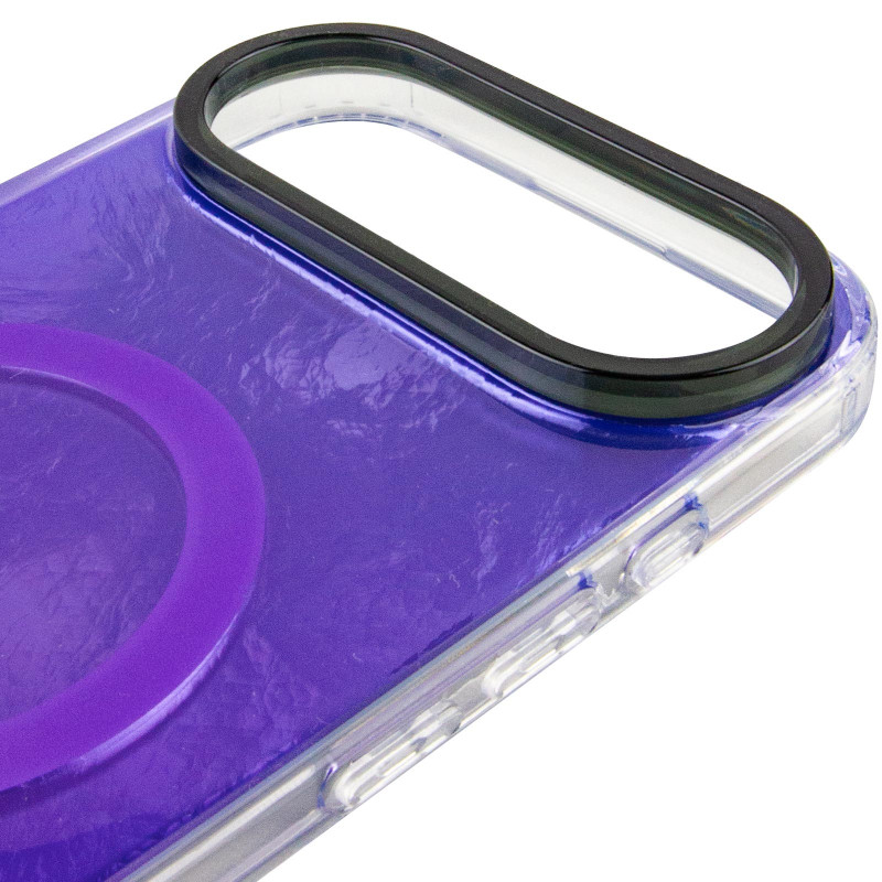 Чехол TPU Shiny Mountain (MagFit) для Apple iPhone 17 Air (6.5") (Purple) в магазине vchehle.ua