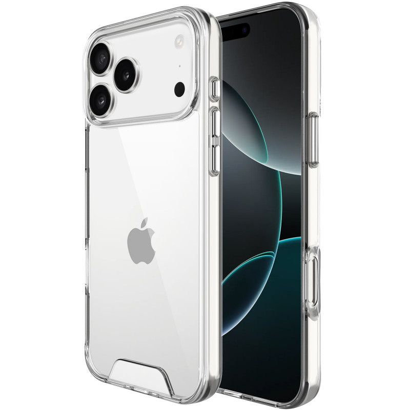 Фото Чехол TPU Space Case transparent для Apple iPhone 17 Pro Max (6.9") (Прозрачный) на vchehle.ua