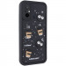 Чехол TPU Toys Case для Xiaomi Redmi 12C / Poco C55 (Black / Always Happy)