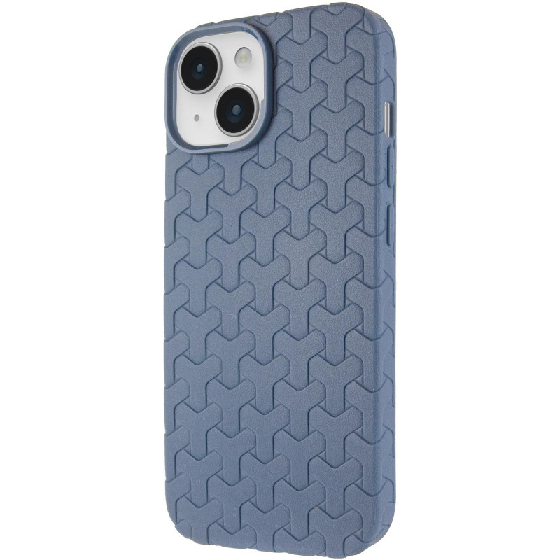 Чехол TPU Weaving для Apple iPhone 12 Pro Max (6.7") (Blue)