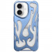 Чехол TPU WinFire для Apple iPhone 16 (6.1") (Blue)