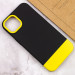 Чохол TPU+PC Bichromatic на Apple iPhone 13 (6.1") (Black / Yellow) в магазині vchehle.ua