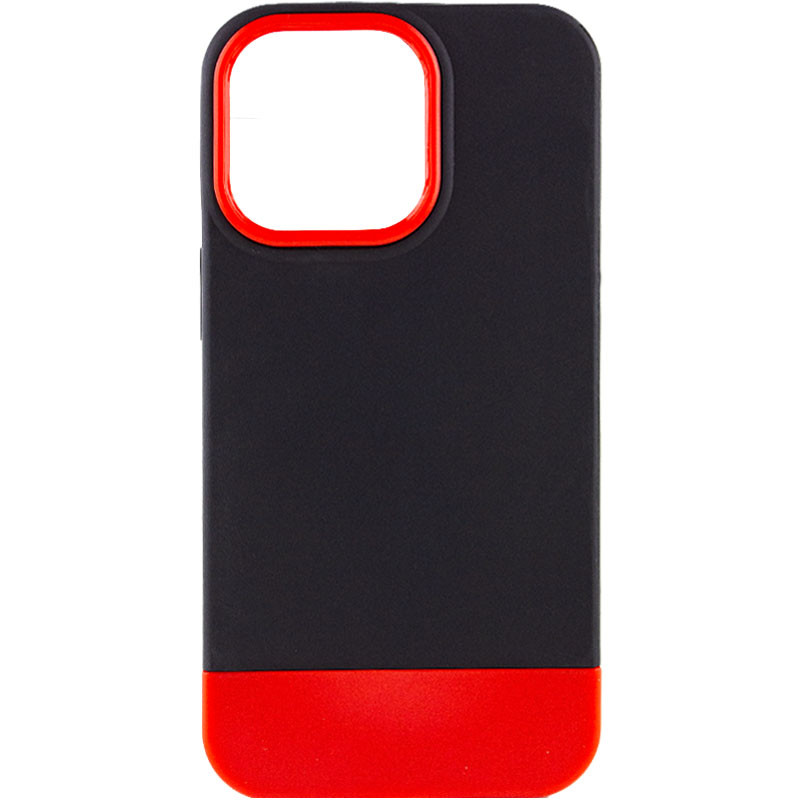 Чохол TPU+PC Bichromatic на Apple iPhone 13 Pro Max (6.7") (Black / Red)