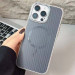 Фото Чохол TPU+PC Carbon Mirage with Magnetic safe на Apple iPhone 15 Pro Max (6.7") (Grey) на vchehle.ua