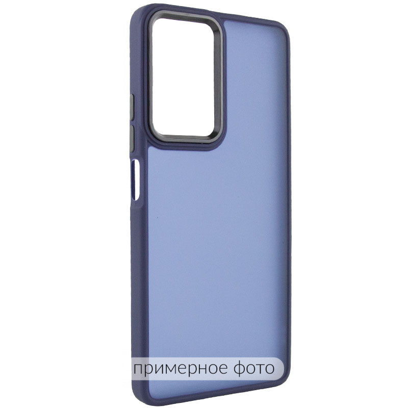 Чохол TPU+PC Lyon Frosted на Infinix Smart 10 (Navy Blue)