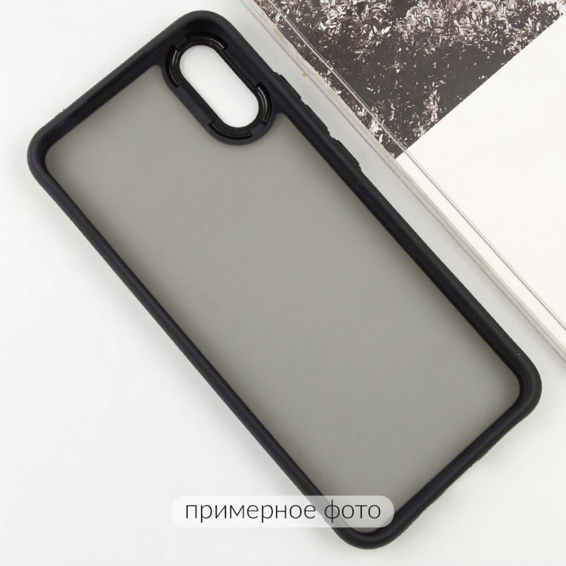 Фото Чехол TPU+PC Lyon Frosted для Oppo A60 4G (Black) в магазине vchehle.ua