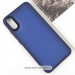 Фото Чехол TPU+PC Lyon Frosted для Oppo A60 4G (Navy Blue) на vchehle.ua