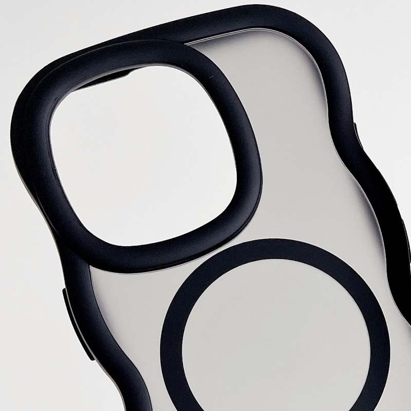 Фото Чехол TPU+PC Undine with Magnetic Safe для Apple iPhone 13 / 14 (6.1") (Black) в магазине vchehle.ua