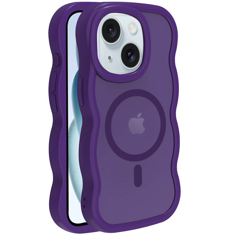 Чехол TPU+PC Undine with Magnetic Safe для Apple iPhone 13 / 14 (6.1") (Purple)