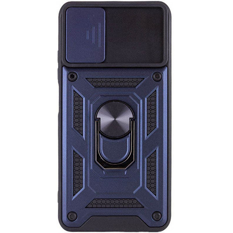 Фото Ударопрочный чехол Ummi Camshield Serge Ring для Xiaomi Redmi Note 11 Pro 4G/5G/Note 11E Pro/ 12 Pro 4G (Синий) на vchehle.ua