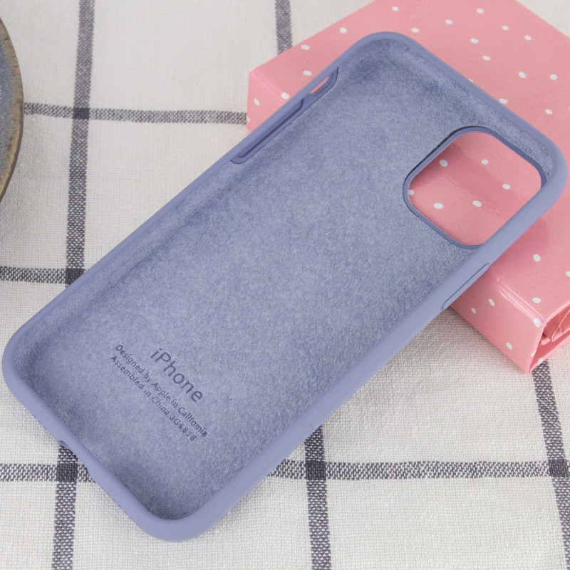 Фото Чохол Silicone Case Full Protective (AA) на Apple iPhone 11 (6.1") (Сірий / Lavender Gray) в маназині vchehle.ua