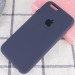Фото Чехол Silicone Case Full Protective (AA) для Apple iPhone 6/6s (4.7") (Темно-синий / Midnight blue) на vchehle.ua