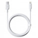 Фото Дата кабель Baseus Silky Series OS Fast Charging USB to Lightning 2.4A (2m) (P1037770) (Moon White) на vchehle.ua