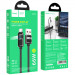 Фото Дата кабель Hoco U137 Line with display USB to Type-C 5A/66W (1.2m) (Black) в маназині vchehle.ua