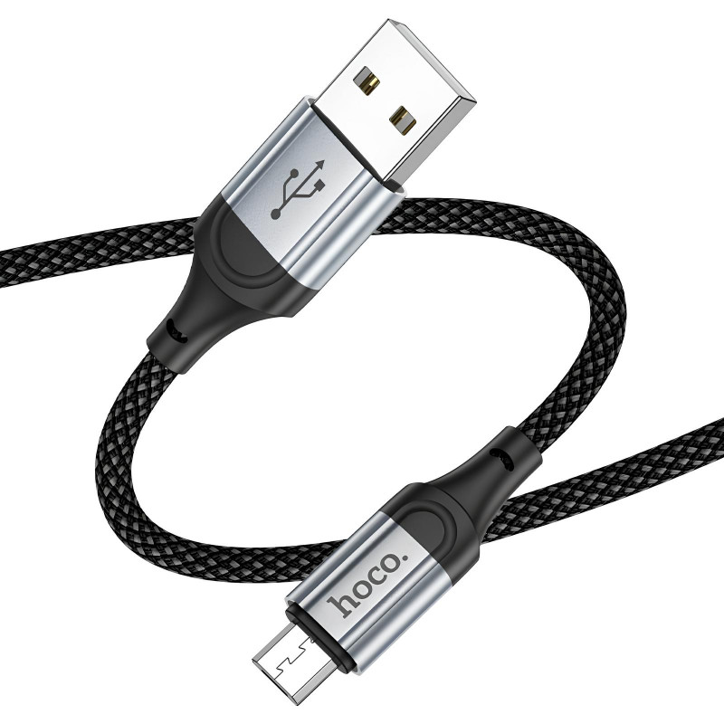 Дата кабель Hoco X102 Fresh USB to MicroUSB (1m) (Black) в магазине vchehle.ua