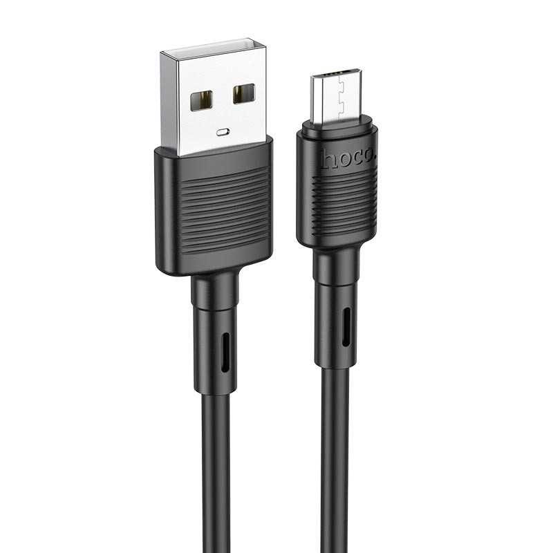 Дата кабель Hoco X83 Victory USB to MicroUSB (1m) (Black)