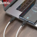 Дата кабель Hoco X90 Cool silicone Type-C to Type-C 60W (1m) (White) в магазине vchehle.ua