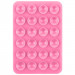 Держатель-присоска для телефона Double Side Silicone 80*55мм (Pink)