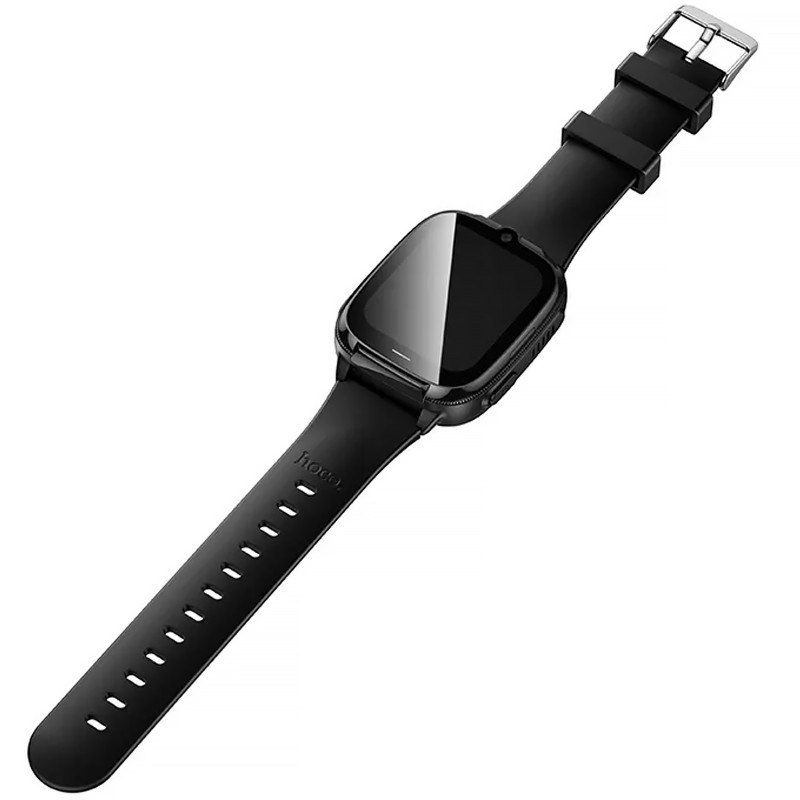Фото Дитячий cмарт-годинник Hoco Y106 4G with call function (Black) на vchehle.ua