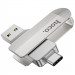 Флеш-накопитель Hoco UD10 Metal Flash 2in1 USB 3.0/Type-C - 16GB (Gray)
