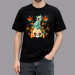 Фото Футболка чорна Bones and Blooms в маназині vchehle.ua