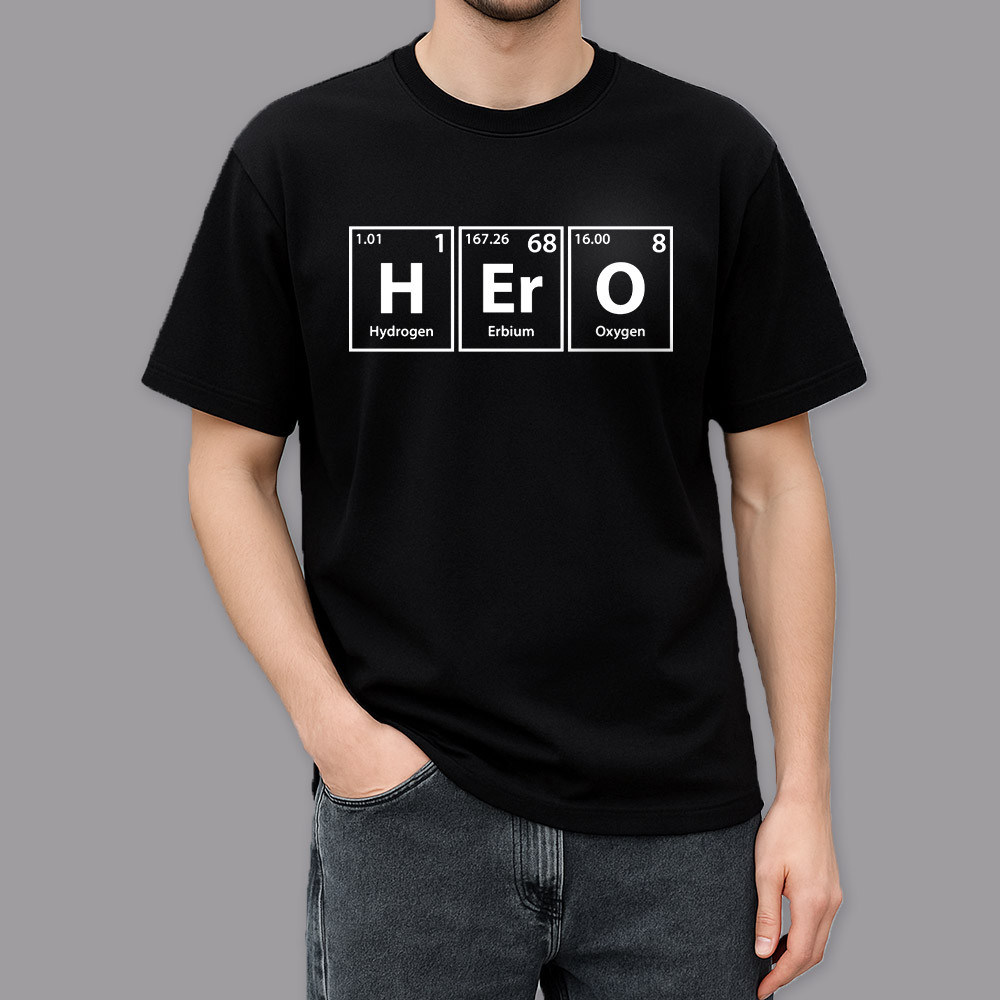 Фото Футболка черная Chemistry Hero на vchehle.ua