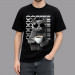 Фото Футболка черная Grey cat coffee в магазине vchehle.ua
