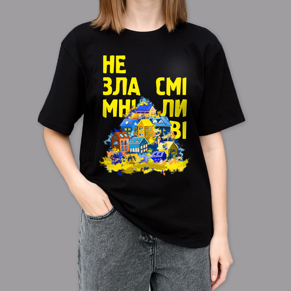 Фото Футболка черная Ukrainian houses на vchehle.ua