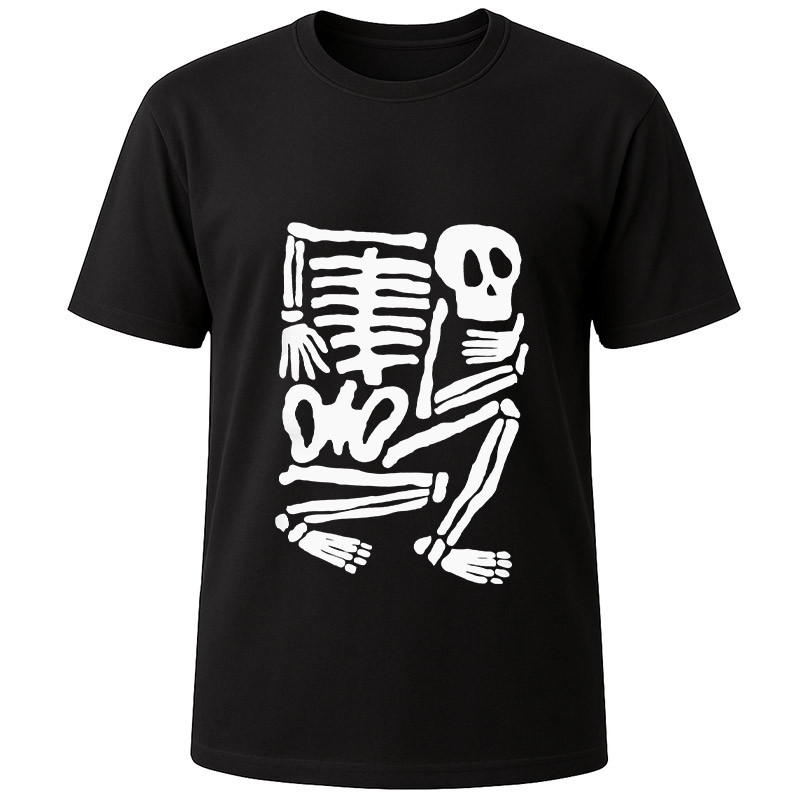 Футболка чорна Boxed Sceleton (XXL)