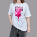 Фото Футболка белая Pink liquid face на vchehle.ua