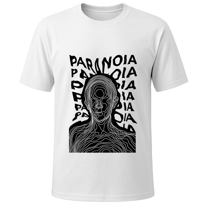 Футболка белая Paranoia (L)