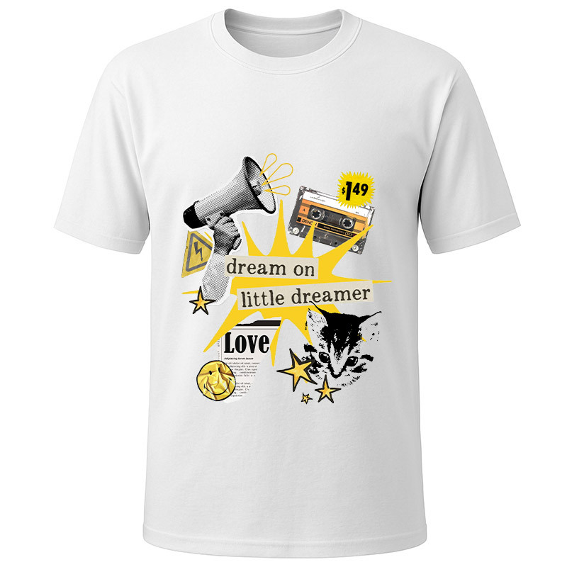 Футболка біла Dream on (XS)