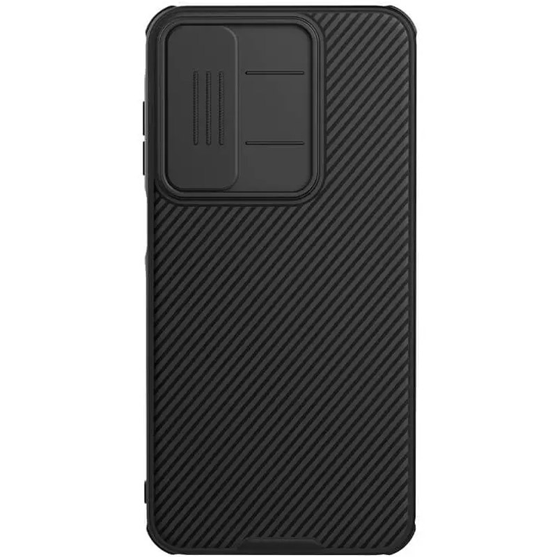 Фото Карбонова накладка Nillkin CamShield Pro на Samsung Galaxy A36 5G (Black) на vchehle.ua